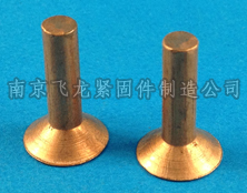 沉头紫铜实心铆钉w 沉头紫铜实心铆钉w